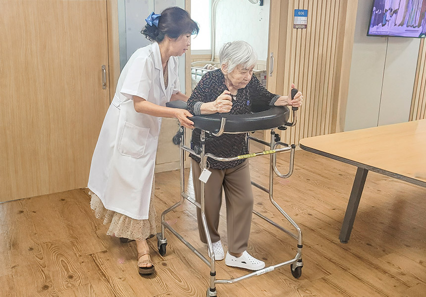 안전한 보행 훈련